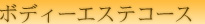 ボディーエステコース